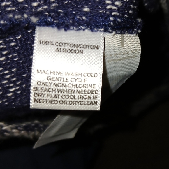 Loft Zip Aline Tweed Cotton Dress - Picture 5 of 6